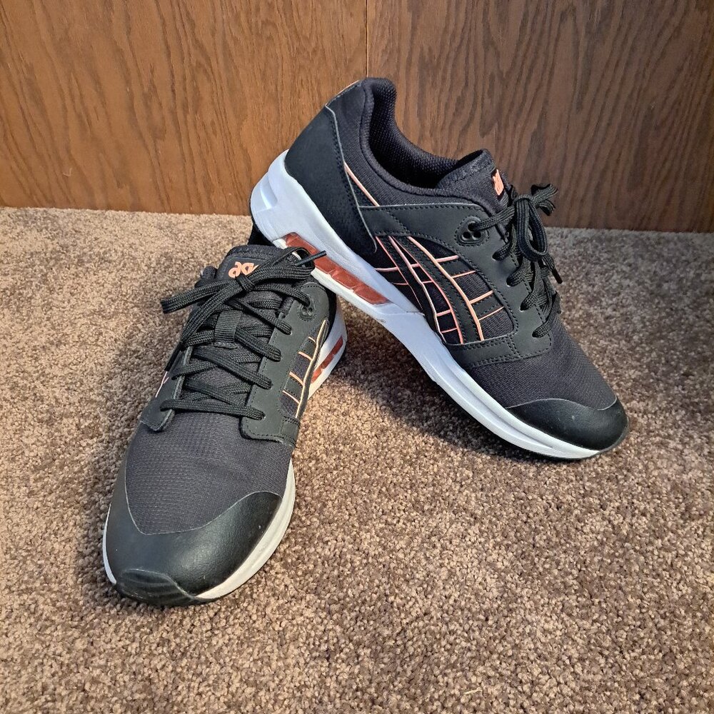 Asics Gel Saga Sou Shoes 1192A097-002 Black/Pink Running Womens Sz 9 - Picture 8 of 10